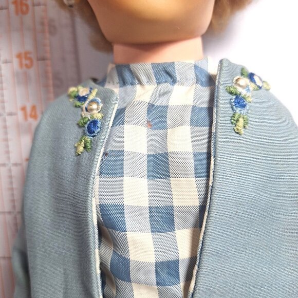 14R Revlon Style Fashion Girl Doll 19" Original Clothes Shoes Earrings Vintage - Picture 11 of 16